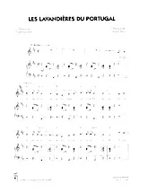 télécharger la partition d'accordéon Les lavandières du Portugal (Baïon) au format PDF
