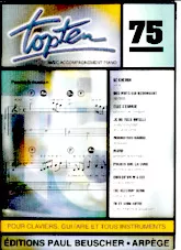 télécharger la partition d'accordéon Top Ten n°75 (10 titres) au format PDF