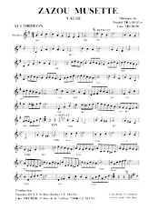 download the accordion score Zazou Musette (Valse) in PDF format