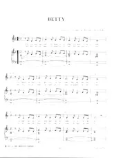 download the accordion score Betty in PDF format