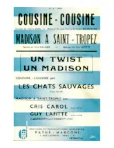 télécharger la partition d'accordéon Cousine Cousine (Chant : Les Chats Sauvages) (Orchestration Complète) (Twist) au format PDF