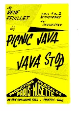 descargar la partitura para acordeón Picnic Java   en formato PDF