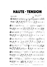 télécharger la partition d'accordéon Haute Tension (One Step) au format PDF