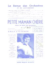 télécharger la partition d'accordéon Petite Maman chérie (Pour la fête des Mamans) (Orchestration) au format PDF