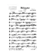 descargar la partitura para acordeón Biloute (Madison) en formato PDF