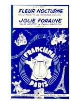 télécharger la partition d'accordéon Fleur Nocturne (Valse) au format PDF
