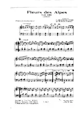télécharger la partition d'accordéon Fleurs des Alpes (Ländler) (Valse Suisse) au format PDF