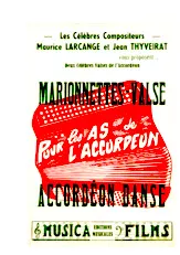 télécharger la partition d'accordéon Accordéon danse (Valse Musette) au format PDF