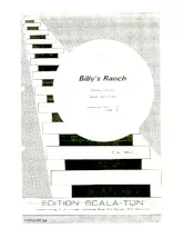 télécharger la partition d'accordéon Billy's Ranch (1er + 2ème Accordéon) (Western Fox Trot) au format PDF