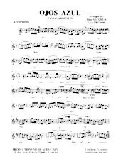 télécharger la partition d'accordéon Ojos Azul (Tango Argentin) au format PDF