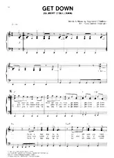 télécharger la partition d'accordéon Get Down (Arrangement Hans-Günter Heumann) (Gilbert O'Sullivan) au format PDF
