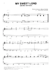 télécharger la partition d'accordéon My Sweet Lord (Arrangement Hans-Günter Heumann) au format PDF