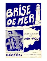 télécharger la partition d'accordéon Brise de mer (Valse Musette) au format PDF