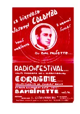 télécharger la partition d'accordéon Radio Festival + Coquine + Bambinette (Valse) au format PDF