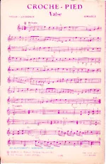 download the accordion score Croche Pied (Valse) in PDF format