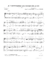 download the accordion score Je t'apprendrai les choses de la vie (Boléro) in PDF format