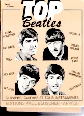 descargar la partitura para acordeón Top Beatles (10 titres) en formato PDF