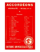 télécharger la partition d'accordéon Recueil n°13 : Accordéon Nouveautés (Pasos Dobles) (15 Titres) au format PDF