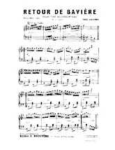 télécharger la partition d'accordéon Retour de Bavière (Polka) au format PDF