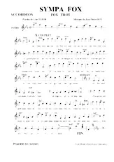 descargar la partitura para acordeón Sympa Fox en formato PDF
