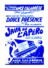 descargar la partitura para acordeón Java de l'apéro (Orchestration) en formato PDF