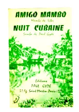 télécharger la partition d'accordéon Nuit Cubaine (Orchestration Complète) (Samba) au format PDF