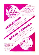 descargar la partitura para acordeón Javazurka + Bravo Caramba (Java + Paso Doble) en formato PDF