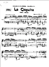 télécharger la partition d'accordéon La Cieguita (Tango Chanté)  au format PDF