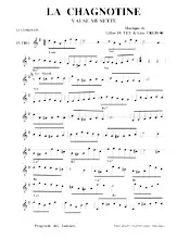 télécharger la partition d'accordéon La Chagnotine (Valse Musette) au format PDF