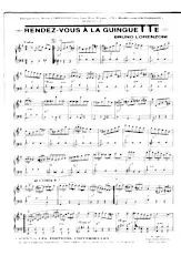 descargar la partitura para acordeón Rendez vous à la guinguette (Valse) en formato PDF