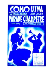 download the accordion score Como Luna (Orchestration Complète) (Paso Doble) in PDF format