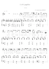 télécharger la partition d'accordéon L'effet papillon (Arrangement : Jean-Serge Schwartz) au format PDF