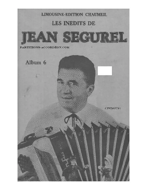 download the accordion score Album n°6 : Les inédits de Jean Ségurel (28 Titres) in PDF format