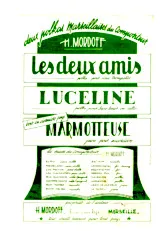 scarica la spartito per fisarmonica Les deux amis + Luceline (Polkas) in formato PDF