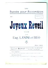 télécharger la partition d'accordéon Joyeux réveil (Valse) au format PDF