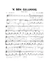 télécharger la partition d'accordéon K Ben Gelukkig (Fox Trot) au format PDF