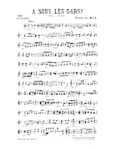 télécharger la partition d'accordéon A nous les gars (One Step) au format PDF