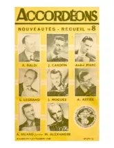 télécharger la partition d'accordéon Recueil n°8 : Accordéon Nouveautés (14 Titres) au format PDF