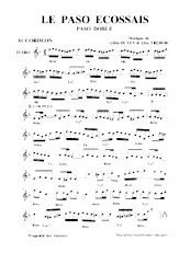 scarica la spartito per fisarmonica Le Paso Ecossais in formato PDF