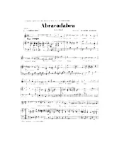 télécharger la partition d'accordéon Abracadabra (Fox Trot) au format PDF