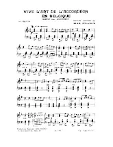 scarica la spartito per fisarmonica Vive l'art de l'accordéon en Belgique (Marche) in formato PDF