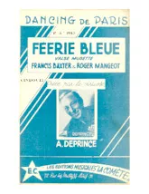 télécharger la partition d'accordéon Féerie Bleue (Valse Musette) au format PDF