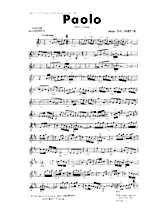 télécharger la partition d'accordéon Paolo (Orchestration) (Paso Doble) au format PDF