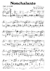 descargar la partitura para acordeón Nonchalante (Valse) en formato PDF