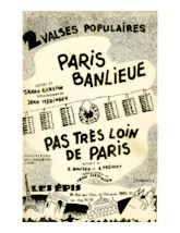 télécharger la partition d'accordéon Pas très loin de Paris (Arrangement : Jean Médinger) (Orchestration) (Valse) au format PDF
