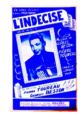 télécharger la partition d'accordéon L'indécise (Valse Swing) au format PDF