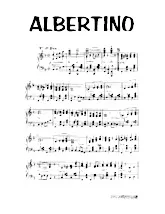 descargar la partitura para acordeón Albertino (Fox) en formato PDF