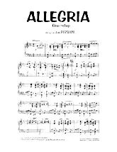 télécharger la partition d'accordéon Allegria (One Step) au format PDF