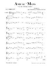 descargar la partitura para acordeón Amical' Mans (Valse pour tous) en formato PDF