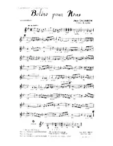 télécharger la partition d'accordéon Boléro pour nous (Orchestration) (Arrangement : Marcel Camia) au format PDF